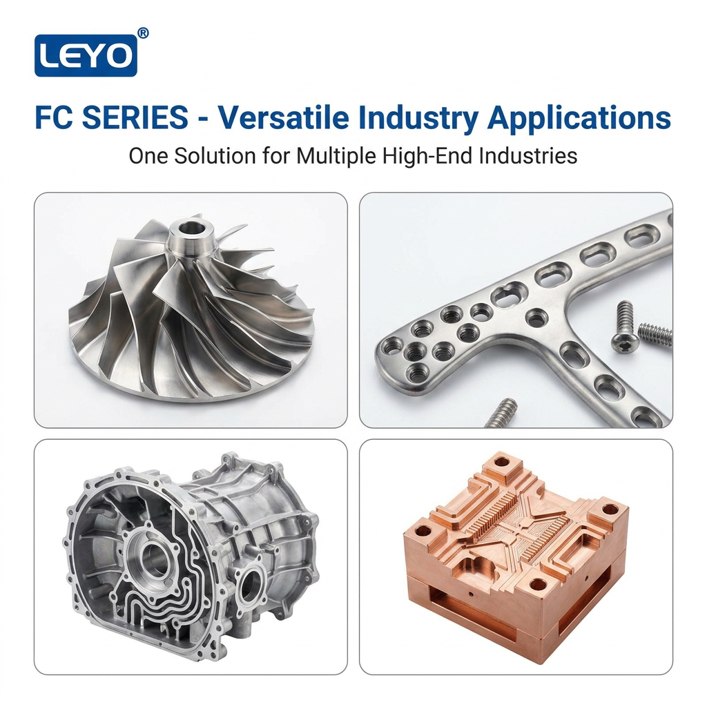 مركز التصنيع القنطري القنطري ذو 5 محاور من النوع التاج FC500 | آلة طحن CNC ذات 5 محاور متزامنة ذات تنسيق كبير للأجزاء المعقدة المتوسطة والكبيرة